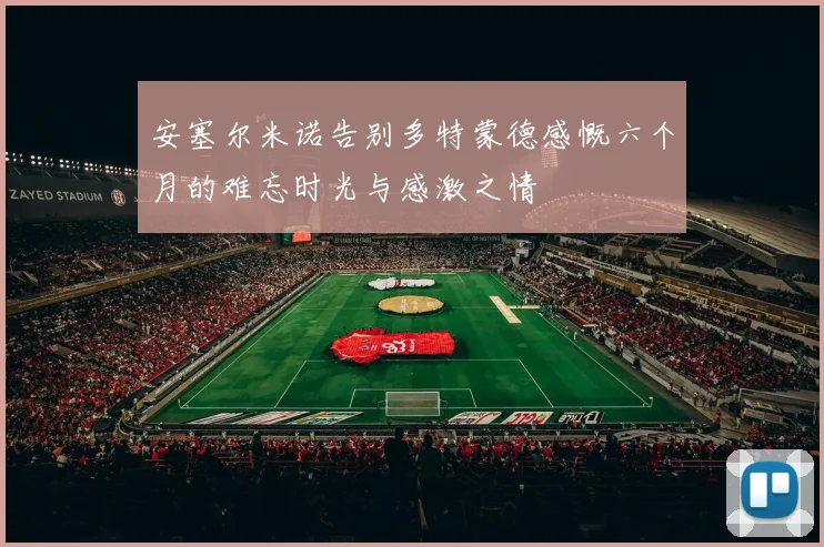 安塞尔米诺告别多特蒙德感慨六个月的难忘时光与感激之情